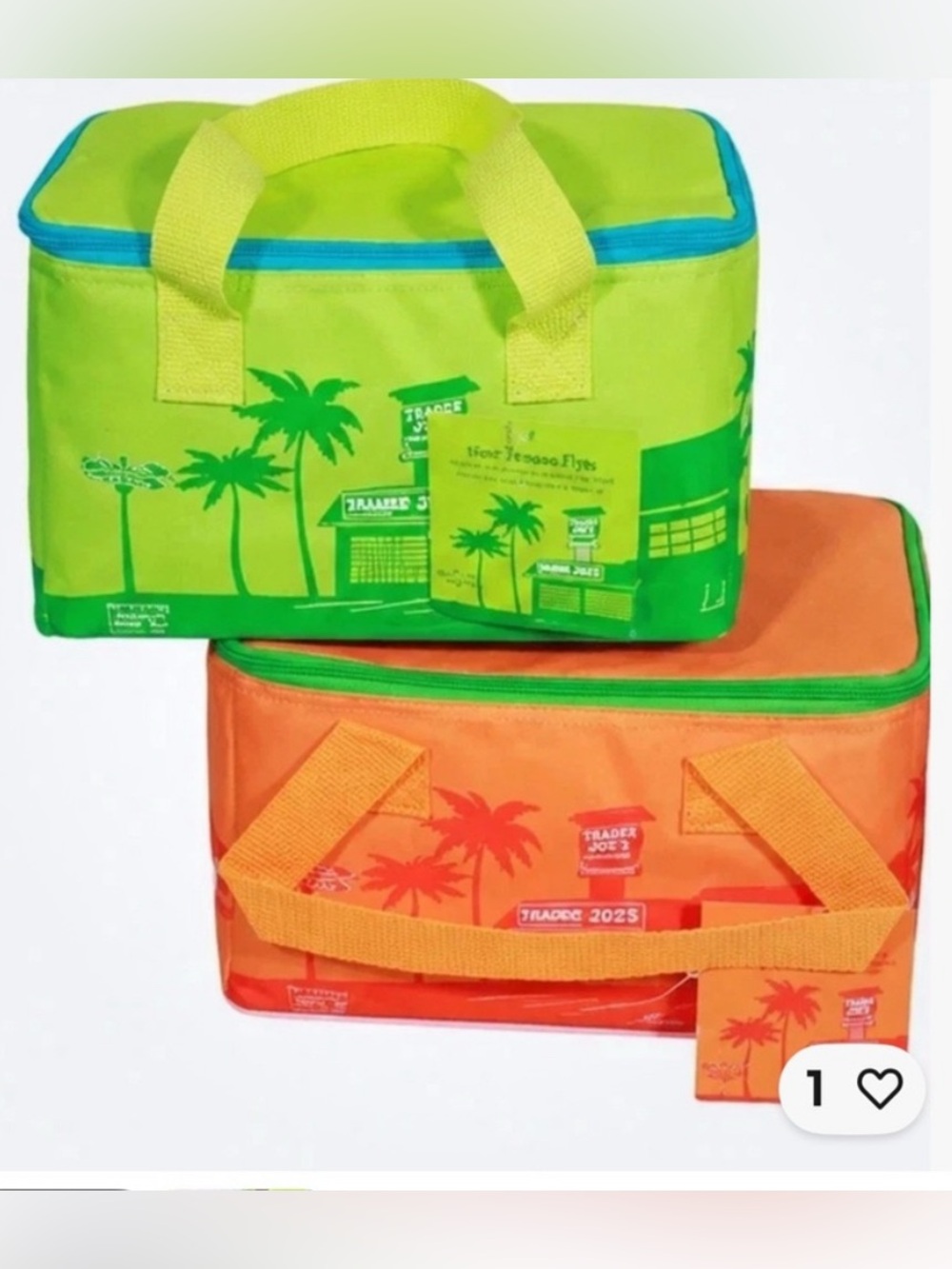 2 NWT Mini Insulated Bag from Trader Joe’s